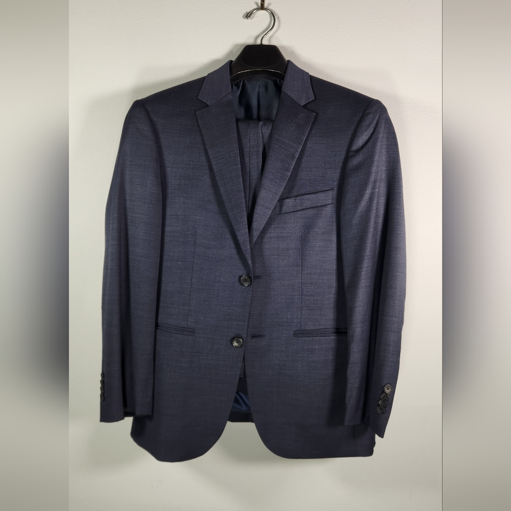 Dark Blue Kenneth Cole Slim Fit Suit 38S